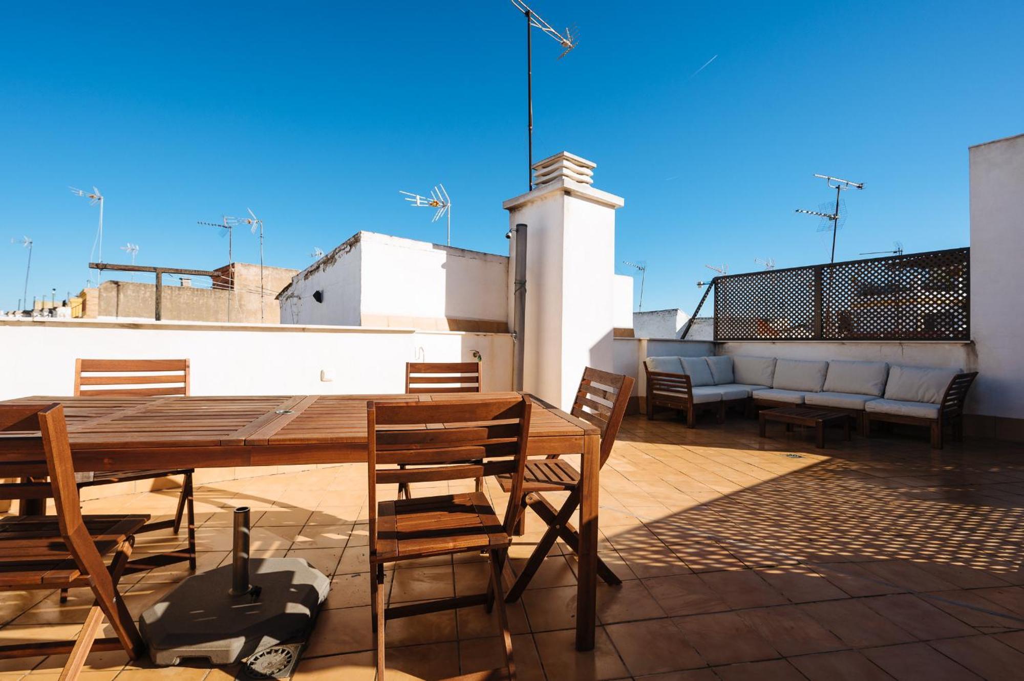 Atico San Esteban Sevilla Bagian luar foto