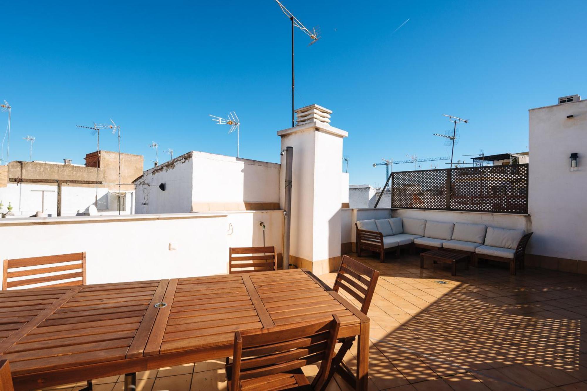 Atico San Esteban Sevilla Bagian luar foto