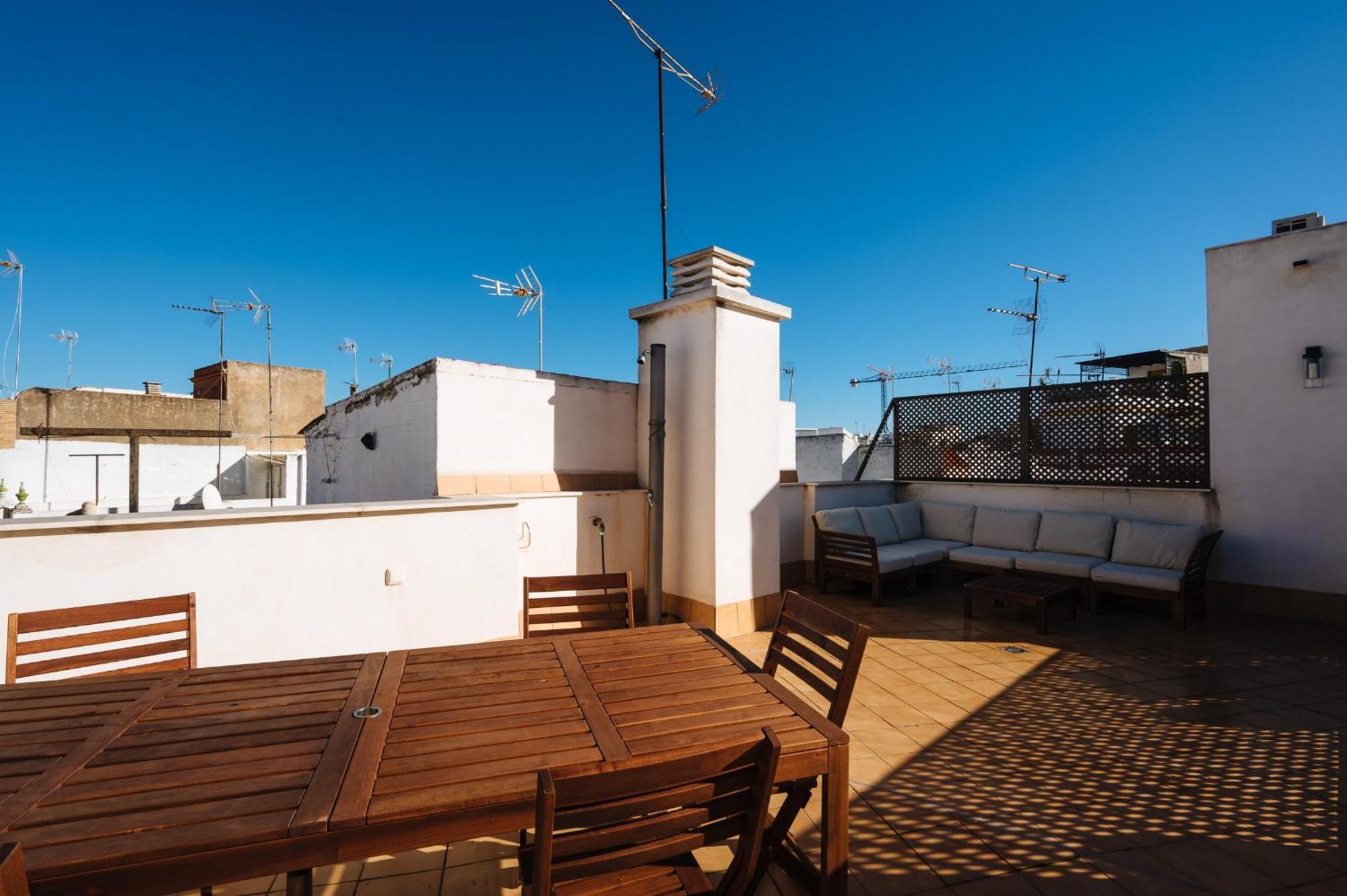 Atico San Esteban Sevilla Bagian luar foto